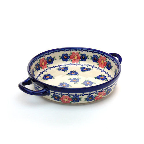 ポーランド陶器　オーブン皿