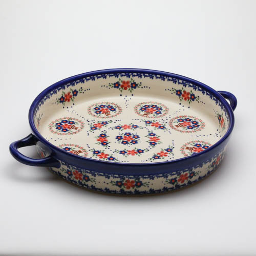 ラウンドキャセロール・大（V182-A063)