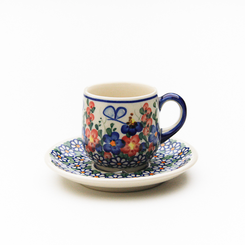 エスプレッソカップ＆ソーサー(V222-A001)