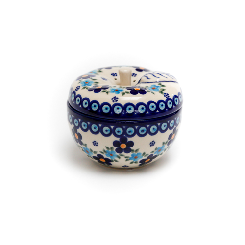 ポーランド陶器　ミニりんごポット