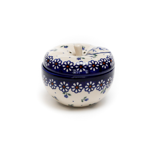 ポーランド陶器　ミニりんごポット