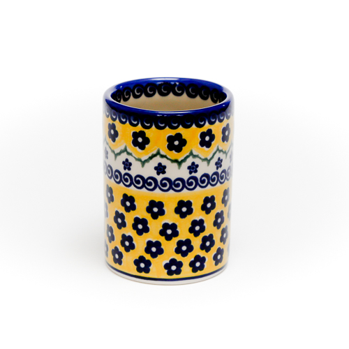 ポーランド陶器　カトラリースタンド