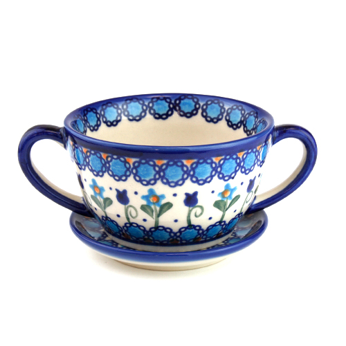 ポーリッシュポタリー ポーランド食器 VENA社　プレート　ボウル　マグセット Polish Pottery｜マグカップとプレート【VENA社製】【ポー