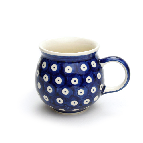 ポーランド陶器　ポーリッシュマグ・小