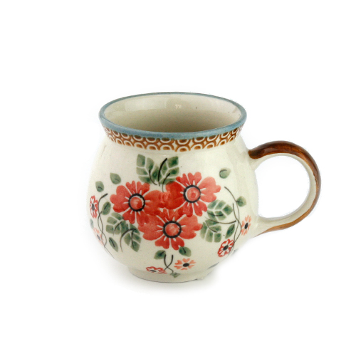 ポーランド陶器 ポーリッシュマグ・小