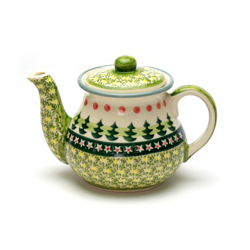 ティーポット・ポーリッシュポタリー(ポーランド食器)