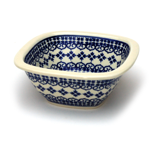 スクエアボウル・ポーリッシュポタリー(ポーランド食器)