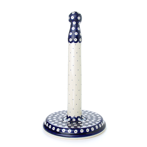 ポーランド陶器　キッチンペーパーホルダー