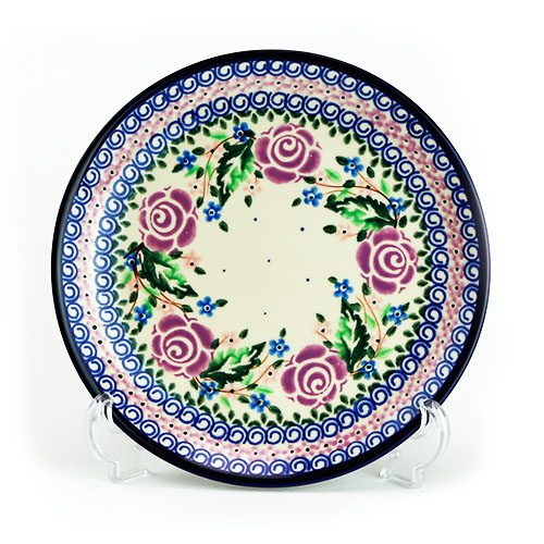 ポーランド陶器　平皿φ19cm