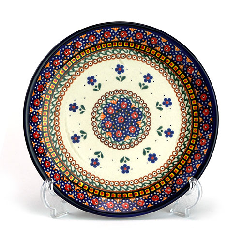 ポーランド陶器　平皿φ19cm