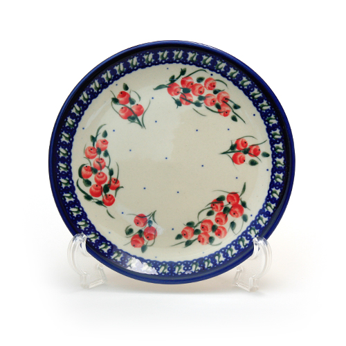 ポーランド陶器　17.5cmプレート