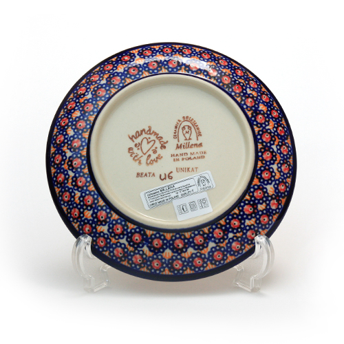 ポーランド陶器　17.5cmプレート
