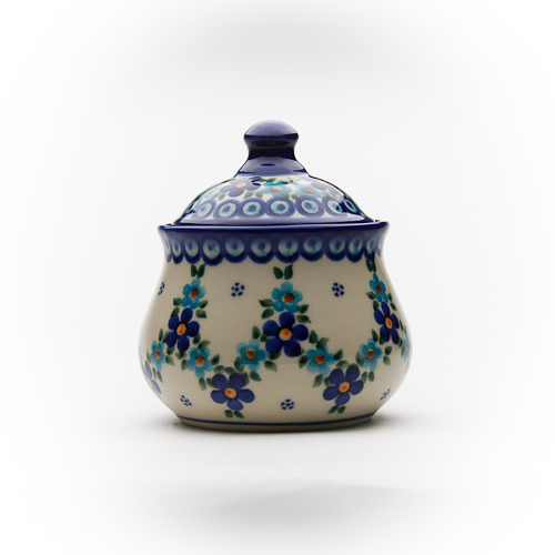 シュガーポット(VENA)ポーリッシュポタリー(ポーランド食器)