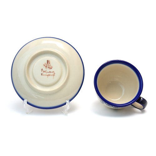 ポーランド陶器　カップ＆ソーサー