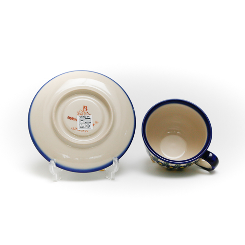 ポーランド陶器　カップ＆ソーサー