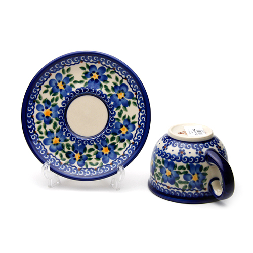 ポーランド陶器　カップ&ソーサー