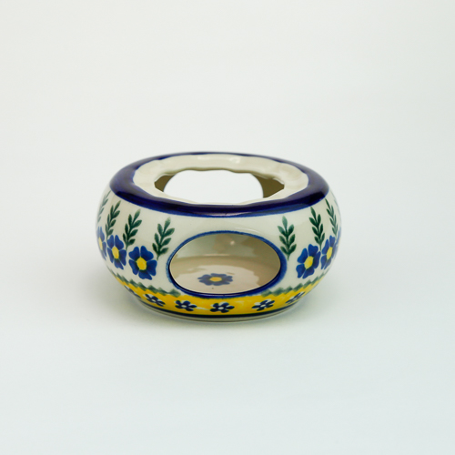 ポーランド陶器　ポットウォーマー・小