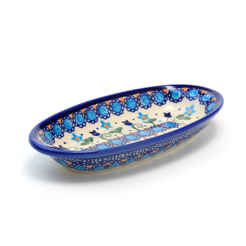 ポーランド陶器　オーバルL