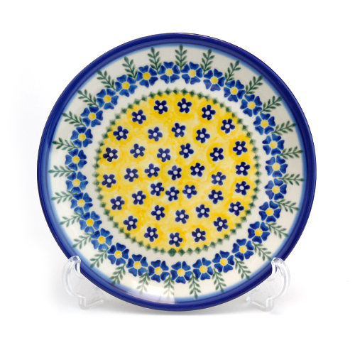 ポーランド陶器　プレートφ19cm