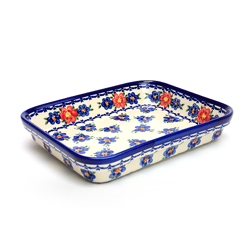 ポーランド陶器　オーブン皿