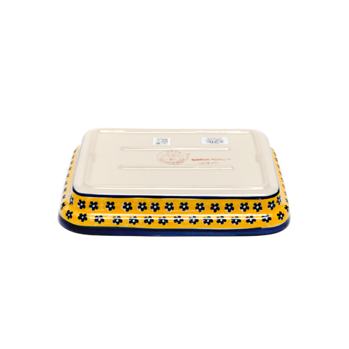 ポーランド陶器　オーブン皿・スクエア・