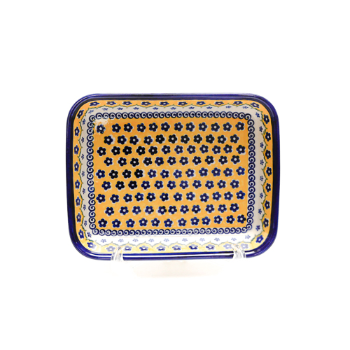 ポーランド陶器　オーブン皿・スクエア・大