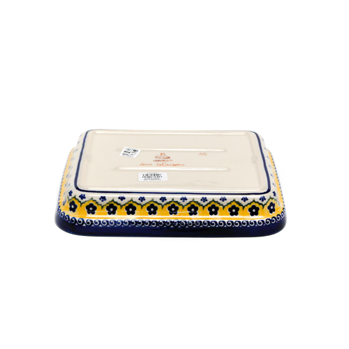 ポーランド陶器　オーブン皿・スクエア・大