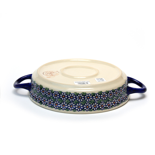 ポーランド陶器　オーブン皿