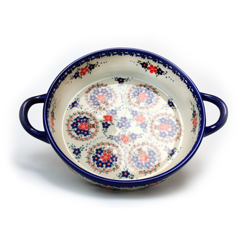 ポーランド陶器　オーブン皿