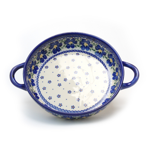 ポーランド陶器　オーブン皿