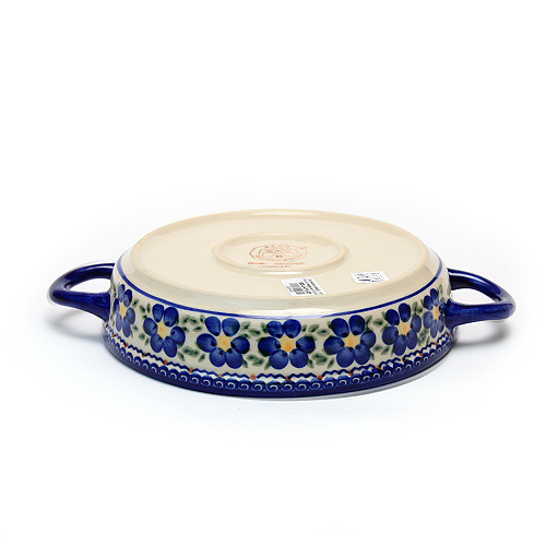 ポーランド陶器　オーブン皿