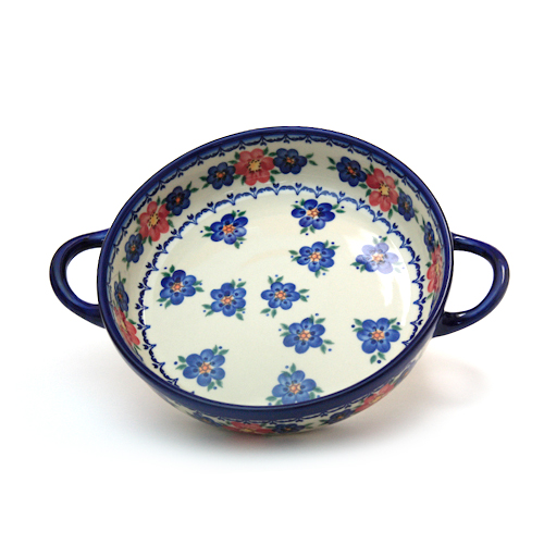 ポーランド陶器　オーブン皿