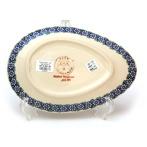 ポーランド陶器　エッグプレート