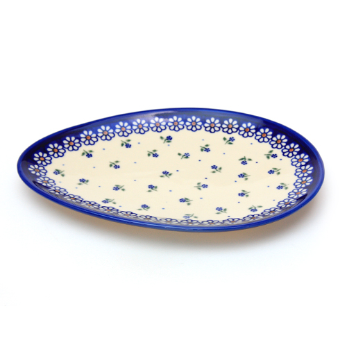 ポーランド陶器　エッグプレート