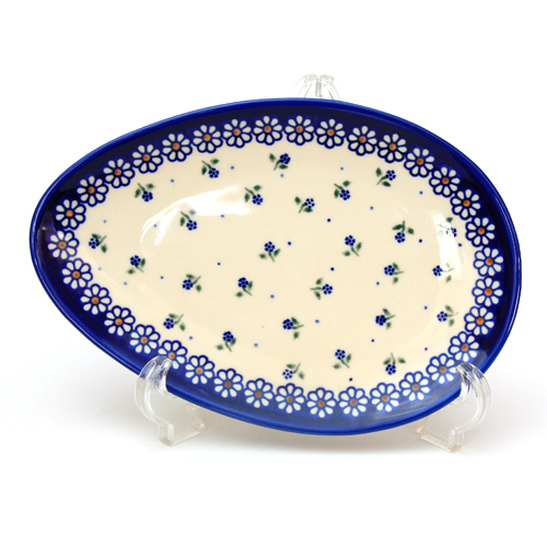 ポーランド陶器　エッグプレート