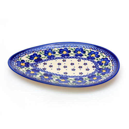 ポーランド陶器　エッグプレート