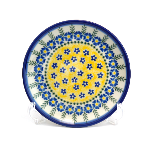 ポーランド陶器　平皿φ17cm