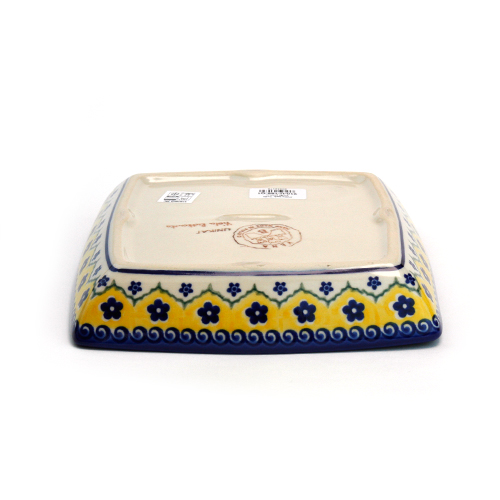 ポーランド陶器　タフィー皿