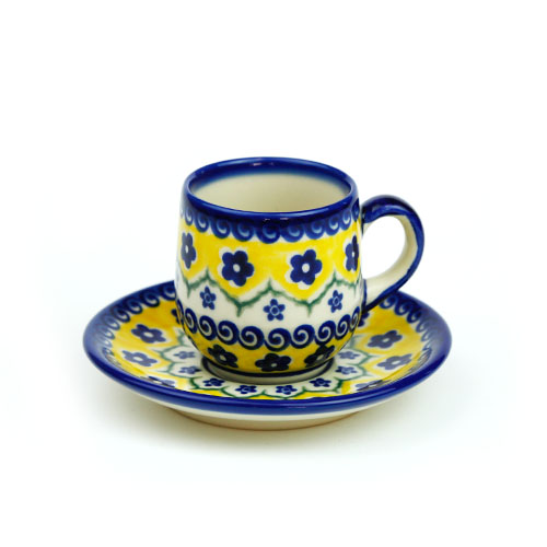 陶器エスプレッソカップespresso cup and saucer