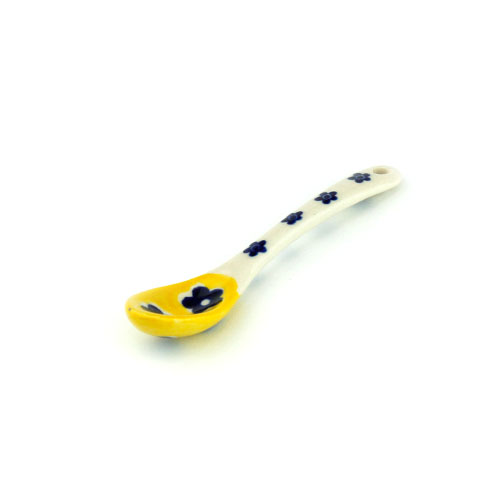 ポーリッシュポタリー　お皿　23.5㎝➕スプーン3本セット スプーン－ポーリッシュポタリー(ポーランド食器)