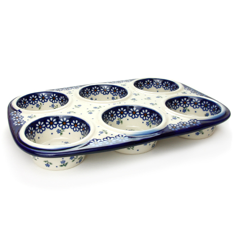 ポーランド陶器　マフィン型