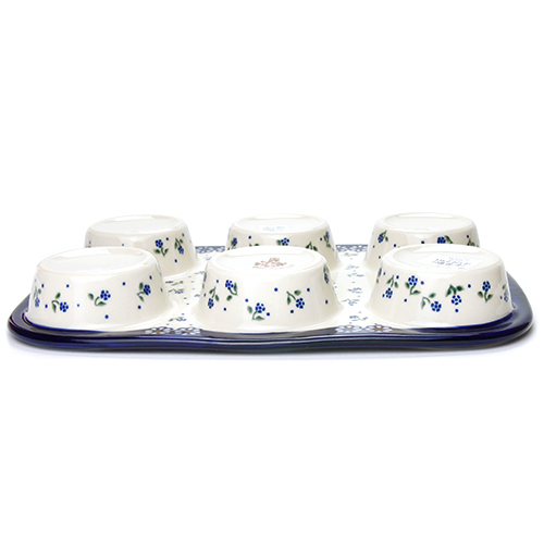 ポーランド陶器　マフィン型