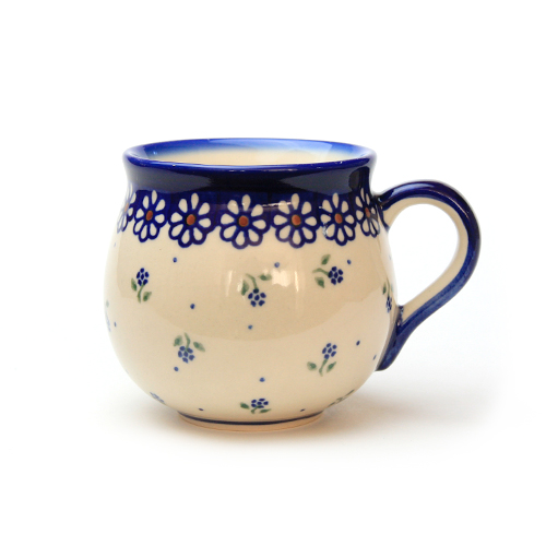 ポーランド陶器　マグカップ