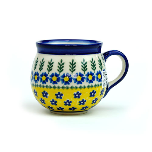 ポーランド陶器　ポーリッシュマグ・大