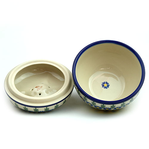 ポーランド陶器　りんごポット