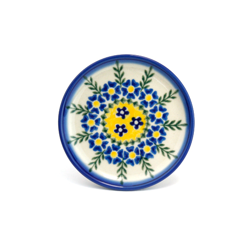 ポーランド陶器　平皿φ10cm