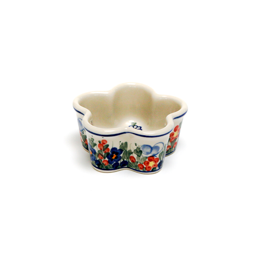 お花ボウル・ポーリッシュポタリー(ポーランド食器)