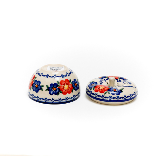 ポーランド陶器　ミニりんごポット