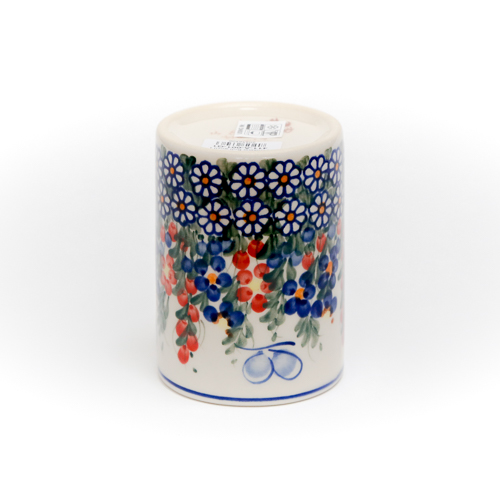 ポーランド陶器　カトラリースタンド