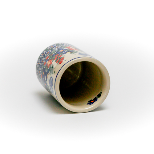 ポーランド陶器　カトラリースタンド